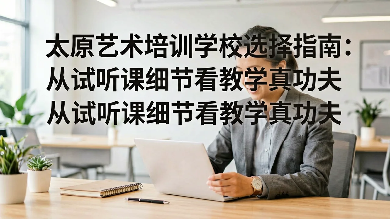 太原艺术培训学校选择指南：从试听课细节看教学真功夫